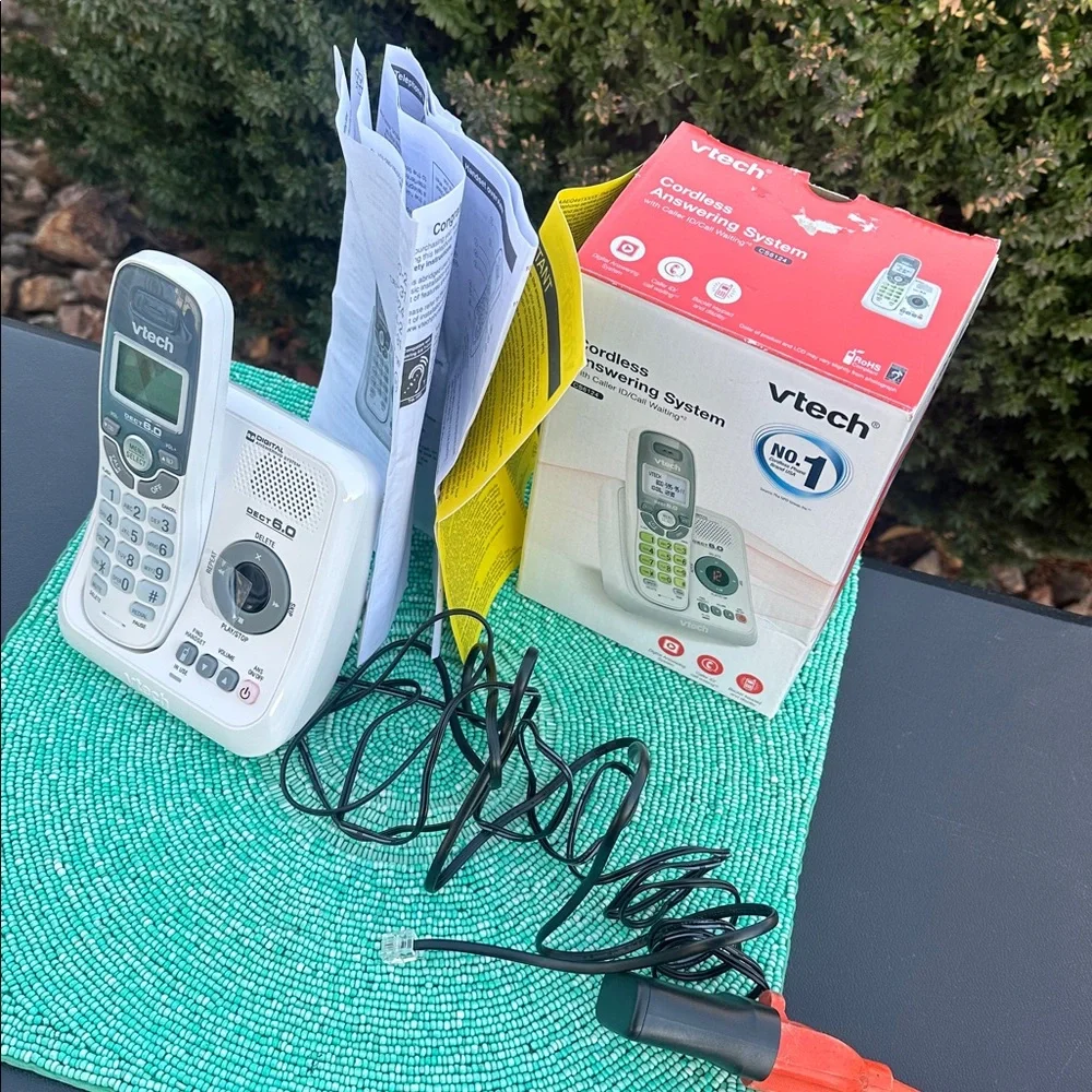 VTech CS6124 DECT6.0 cordless phone&answering system-brand new-originally packed